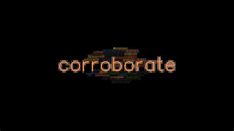 Corroborate synonyms .